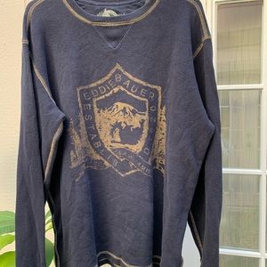Eddie Bauer vintage original outdoor outfitter thermal, Size Large/T dar…